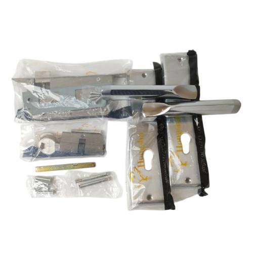 HONGSHU CADILAC-M SN / CP  Handle Door Lock Tarikan Handle Kunci Pintu Tanggung Set
