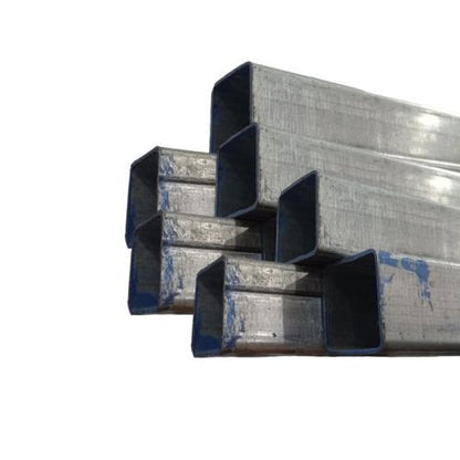 1.6 MM x 8 CM x 8 CM x 6 M / TM  Stall Holo Pipa Kotak Galvanis Batang