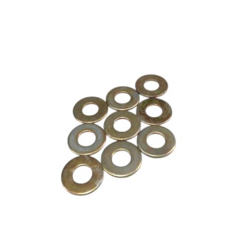 10 MM / TM Ring Plat Washer Plate Baut Sekrup Bulat Kuning Biji