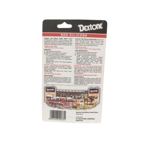 30 ML / DEXTONE RED SILICONE High Temp RTV Lem Kaca Sealant Tube