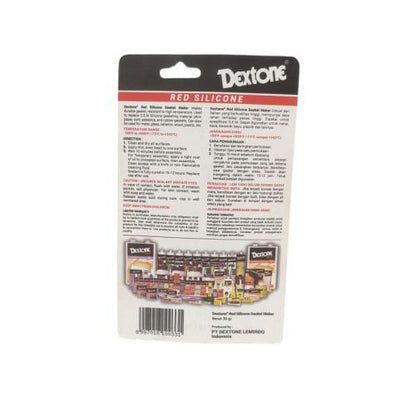 30 ML / DEXTONE RED SILICONE High Temp RTV Lem Kaca Sealant Tube
