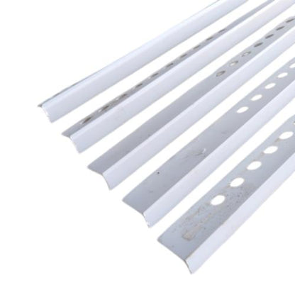 240 CM / COBZ Tile Trim Lis List Keramik Granit Plastik PVC Putih Batang