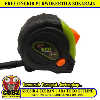 3 M / ECO Meteran Alat Ukur Tukang Bangunan Measuring Tape