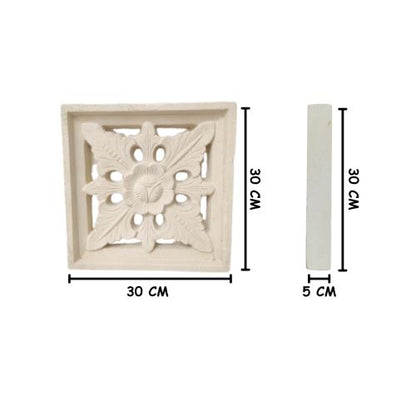 30 CM x 30 CM / BN MTF 01 Rooster Pasir Putih 1 Sisi Biji