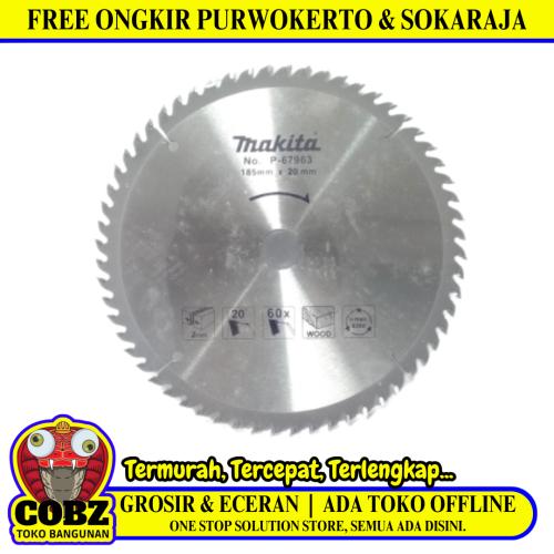 7 IN x T 60/ MAKITA Circular Saw Mata Gerinda Potong Kayu Wood Cutting