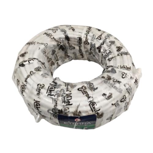 2 Inti x 1.5 MM x 50 M / ETERNA NYMHY Serabut Kabel Tembaga SNI Putih Roll