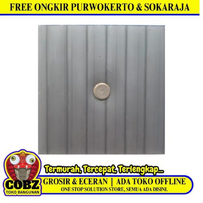 10 MM x 2.1 M x 11.8 M / TWINLITE GEN2 Atap Polykarbonat Rongga SilverMillenium