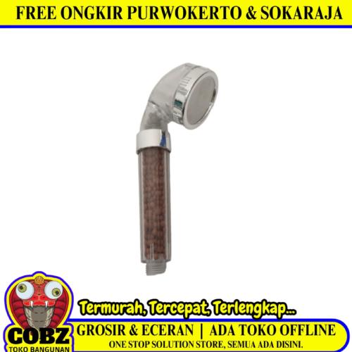 1/2 IN / COBZ Kepala Shower Tangan Kamar Mandi Clear PVC