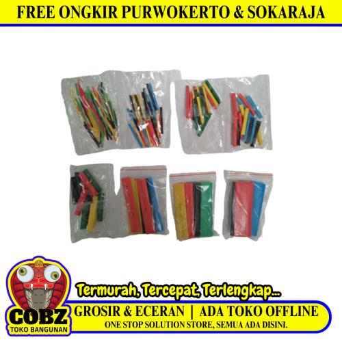 NM Isolasi Kabel Bakar Konektor Penyambung Kabel Heat Shrink Set