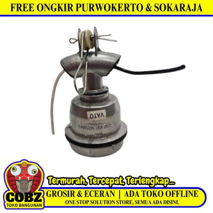 COSCO Fitting Lampu Gantung Taman Outdoor Jalan Abu Abu