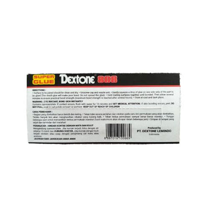 3 ML / DEXTONE 808 Lem Korea Alteco Instant Power Glue Serbaguna Botol