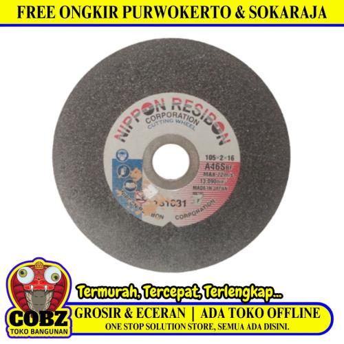 4 IN / NIPPON Metal Grinding Mata Gerinda Potong Cutting Besi Baja