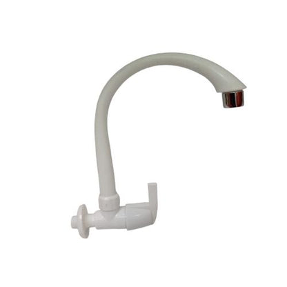 1/2 IN / CAB  Kran Angsa Sink Bak Cuci Piring Tembok Plastik PVC