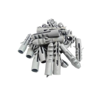 S 12 / TM Angkur Dinding Dudukan Baut Sekrup Tembok PVC Ecer Biji