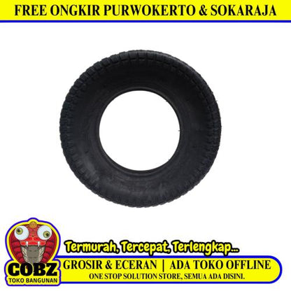 8 IN / SWALLOW Roda Ban Luar Gerobak Angkong Sorong Pasir Cor Set