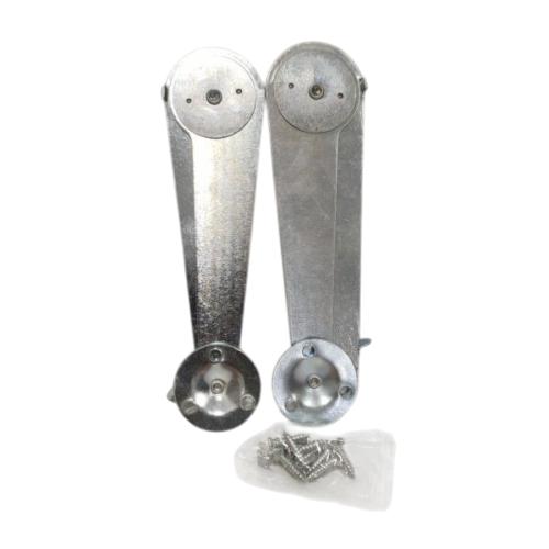 9 IN / VICO Tangan Gareng Engsel Salon Penahan Jendela Stainless Set