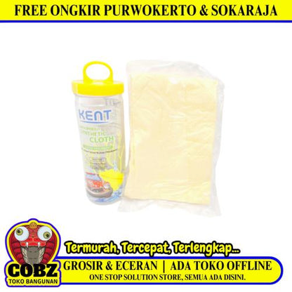 43 CM x 32 CM/ KENT Lap Kanebo Chamois Mobil Motor+Tabung Set