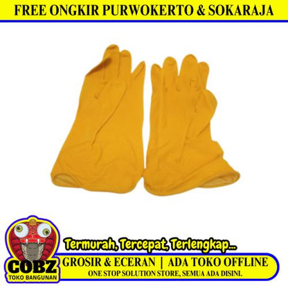Size L / NM Sarung Tangan Latex Karet Rubber Safety Gloves Set