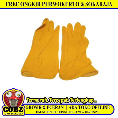 Size L / NM Sarung Tangan Latex Karet Rubber Safety Gloves Set