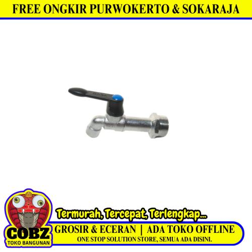 3/4 IN / ONDA BL Kran Air Tembok Taman Bola Ball Valve Stainless