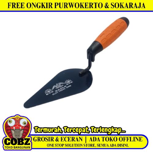6 IN / EYE EAGLE Cetok Sendok Semen Acian Trowel Lancip Gagang Karet