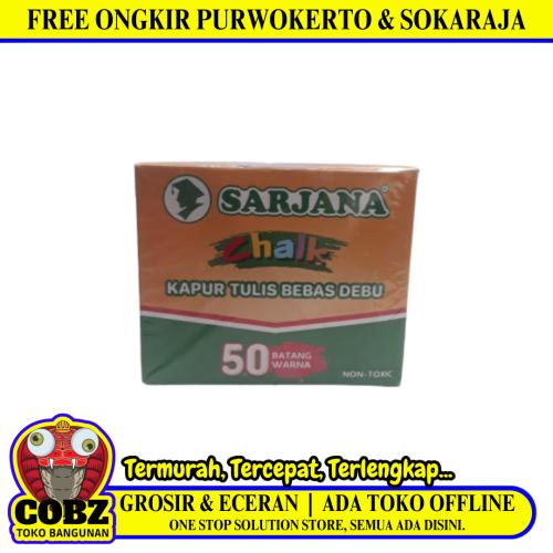 TM Kapur Tulis Papan Black Board Warna Pack