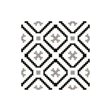 40 CM x 40 CM / PLATINUM BRIGHTON Keramik Lantai Teras Garasi Matte Black Decor Dus