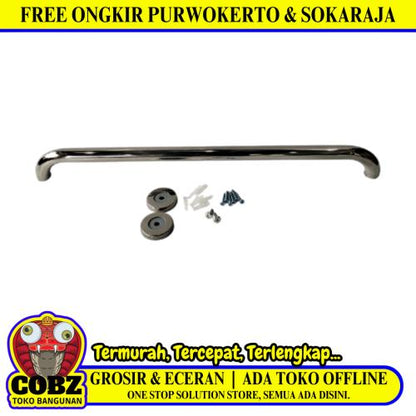 60 CM / COBZ Pegangan Kamar Mandi Bathub Grab Bar Stainless Chrome