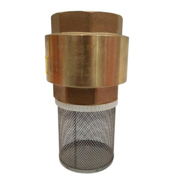 2 IN / ONDA Foot Klep Valve Saringan Pipa Pompa Torrent Kuningan