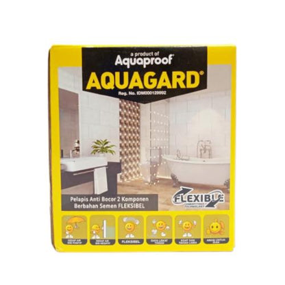 2 1/2 KG / AQUAGARD Semen Waterproofing Anti Bocor 2 Komponen Set