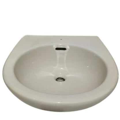 38 CM x 41 CM x 18 CM / INA L12 Wastafel Cuci Tangan Besar Ivory Keramik