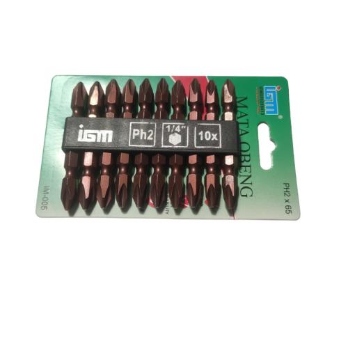 PH 2 x 65 MM / IGM Mata Obeng Angin Screwdriver Plus Plus Magnet Set
