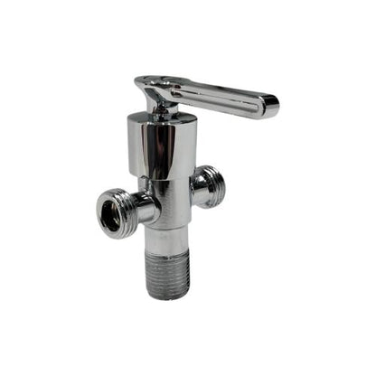 1/2 IN / FAUCET 3001 - 2 Stop Kran Air Cabang Tee Shower Kloset Stainless