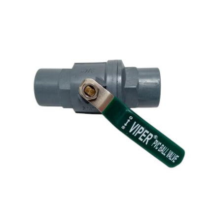 3/4 IN / VIPER Stop Kran Polos Ball Valve Engkol Plastik PVC