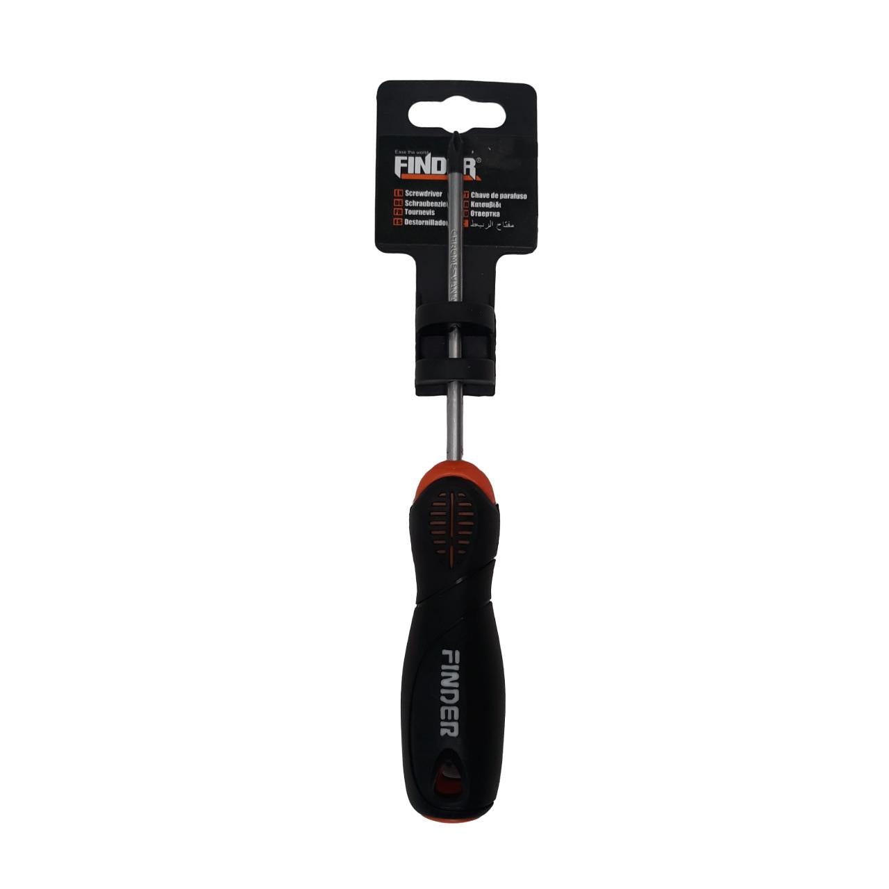 4 IN / FINDER Obeng Radio Screwdriver One Way Plus Gagang Karet