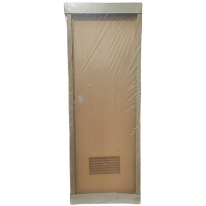 9.4 CM x 70 CM x 194 CM / TM Pintu Kamar Mandi PVC Kayu Coklat Set
