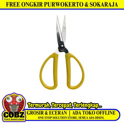 8 IN / HASSTON 1350-014 Gunting Kodok Bahan Kain Kulit Seng Alloy Steel Scissors