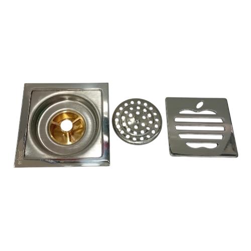 4 IN / ERBOZ Saringan Got Leher Panjang Floor Drain Stainless