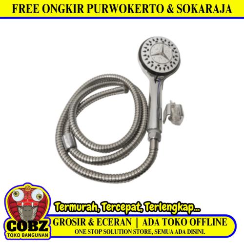 1/2 IN × 150 CM / COBZ 02 Hand Shower Tangan Kamar Mandi Set