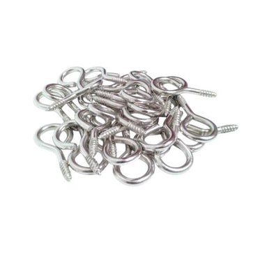 NO 12 / TM Sekrup Hak Tutup Cantel Kandang Burung Figura Silver Biji