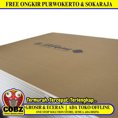 9 MM X 120 CM X 240 CM / JAYABOARD Board Gypsum Papan Plafon Partisi Lembar