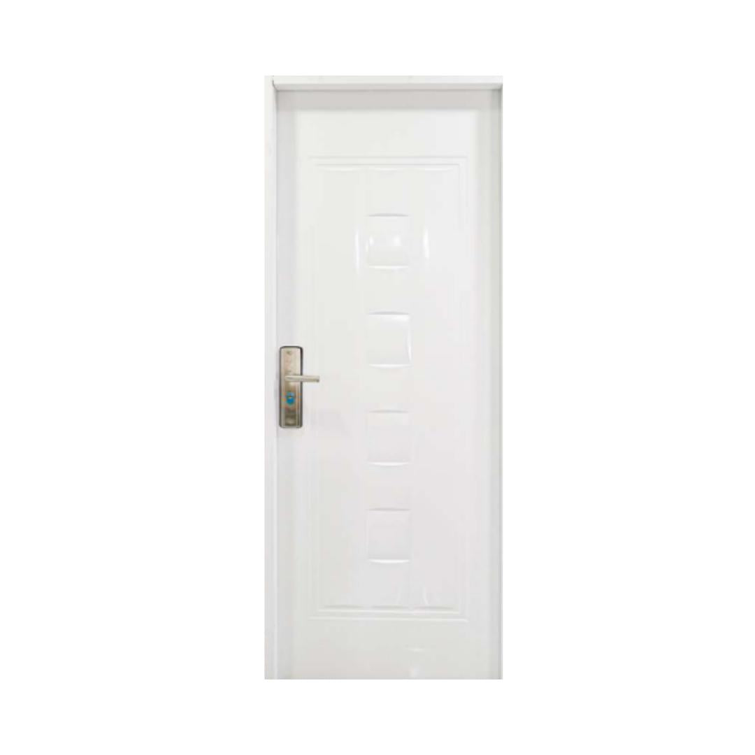 4 CM x 90 CM x 210 CM / FORTRESS URBAN 90.02 SINGLE DOOR Pintu Baja White Set