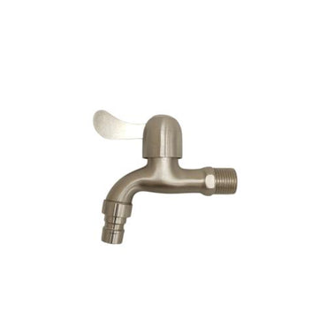 1/2 IN / BRACHIO 304 Kran Air Taman Kamar Mandi Mesin Cuci Stainless