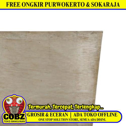 15 MM X 120 CM X 240 CM / TM Triplek Multiplek Papan Biasa Lembar