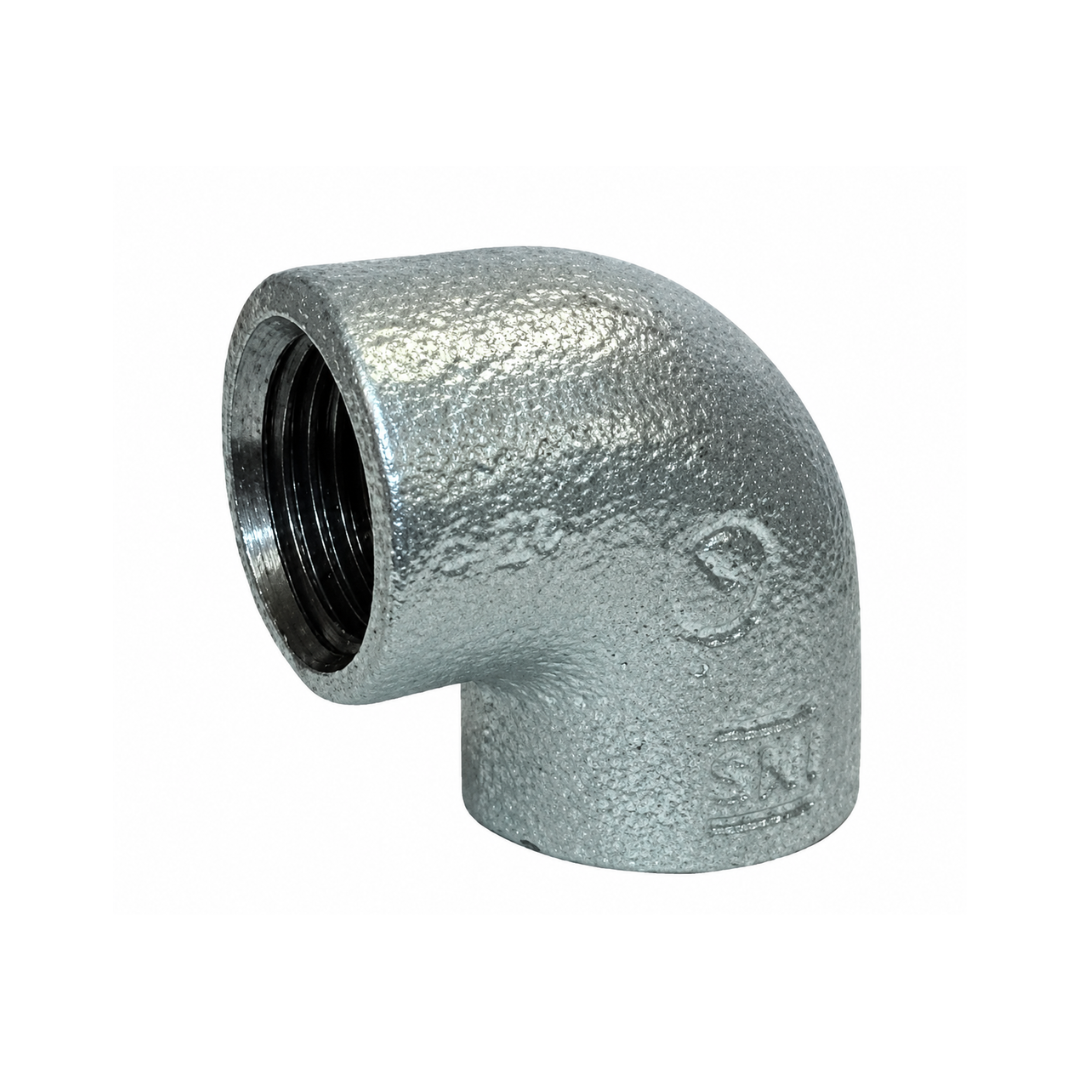 4 IN / G Knee Drat Dalam Keni L Faucet Elbow Fitting Pipa Besi