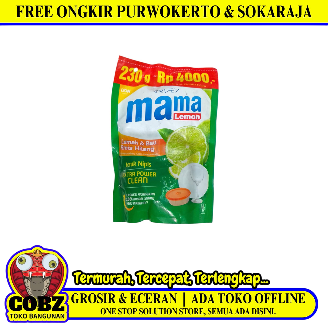 230 G / MAMA LEMON JERUK NIPIS Carian Pembersih Sabun Cuci Piring Dishwashing Liquid