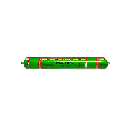 620 ML / MARKS HS-01 Lem Silicone Sealant Kaca Akrilik Neutral Sosis - Sealant (Clear)