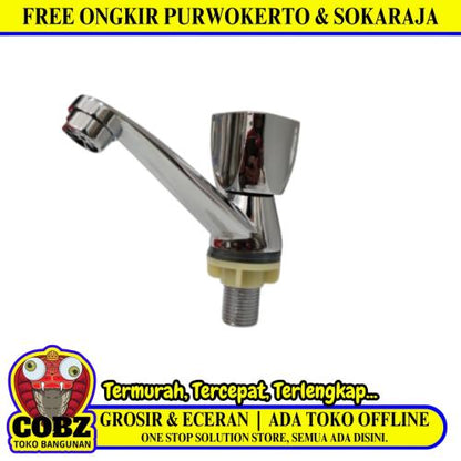 1/2 IN / AUGUSTO Kran Air Sink Wastafel Bak Cuci Piring Stainless