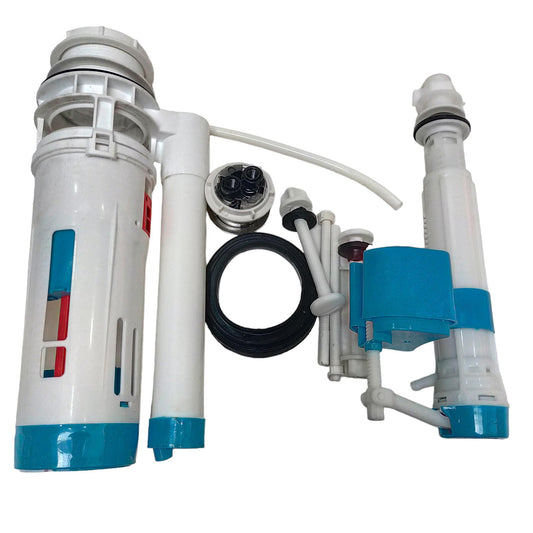 FIORENTINO Alat Perlengkapan Kloset Monoblok Dual Flush Bulat Set