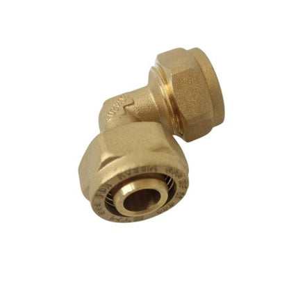 L 20 / TM Knee Keni L Elbow Fitting Selang Pex Air Panas Kuningan